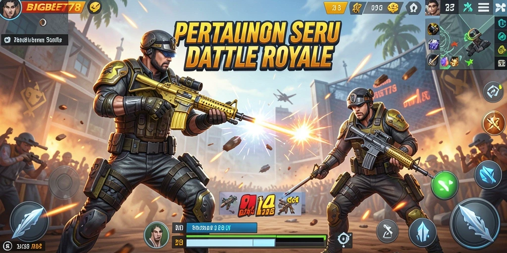 Gameplay seru dan intens dalam BIGBET78, menyajikan pertarungan yang mendebarkan.