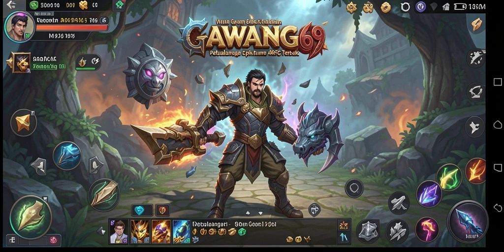 Tampilan gameplay GAWANG69 yang mendebarkan dan penuh aksi.