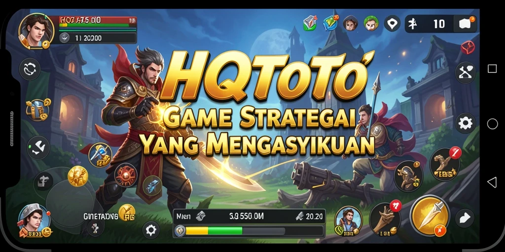 Tampilan gameplay HQTOTO yang menarik dan penuh strategi.