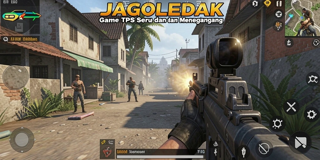 Tampilan gameplay memukau dari JAGOLEDAK dengan aksi seru dan grafis realistis.