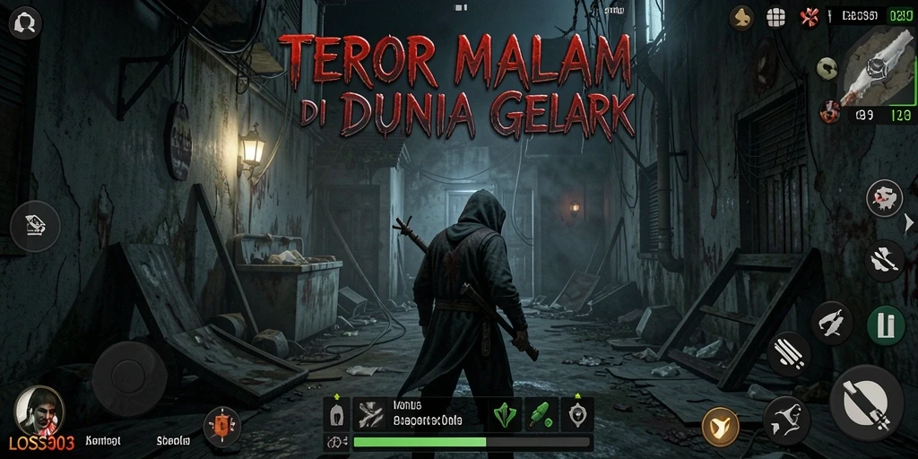 Gameplay mencekam di tengah kegelapan yang menakutkan.