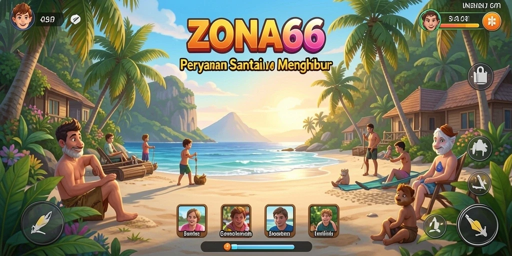 Screenshot gameplay ZONA66 menunjukkan momen mengasyikkan saat menyelesaikan tantangan.